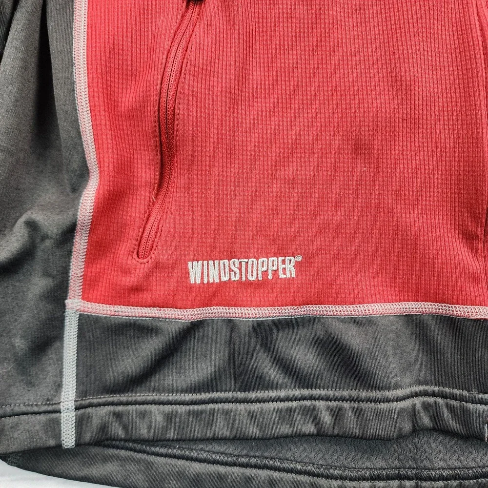 The North Face Flight Series Windstopper Jacket Mens Medium Red Hiking Run‎